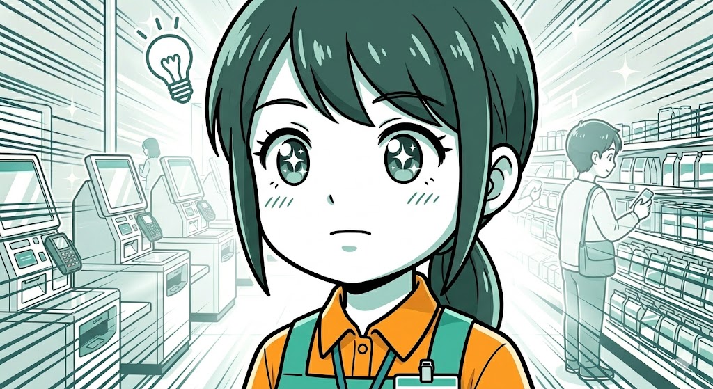 先読みスキルに気づいたアテンダント